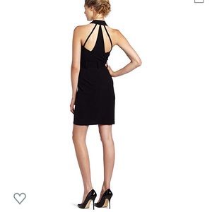 Maxandcleo Belted Strappy back Cocktail Dress